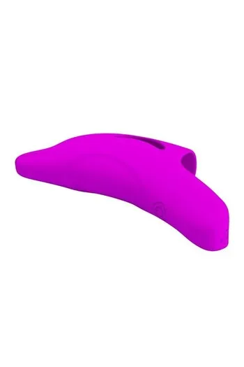 Pretty Love Dolphin Finger Vibrator - 10 Vibration Functions in Silicone