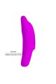 Vibratore a Dito Pretty Love Dolphin - 10 Funzioni di Vibrazione in Silicone