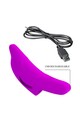 Vibratore a Dito Pretty Love Dolphin - 10 Funzioni di Vibrazione in Silicone