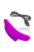 Vibratore a Dito Pretty Love Dolphin - 10 Funzioni di Vibrazione in Silicone