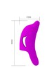 Vibratore a Dito Pretty Love Dolphin - 10 Funzioni di Vibrazione in Silicone