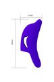 Pretty Love Dolphin Finger Vibrator - 10 Vibration Functions in Silicone