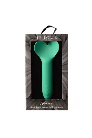 Amour™: Heart-Tipped Bullet Vibrator for Fluttering and Deep Sensations