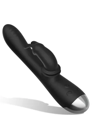 BLACK&SILVER™ Adam: Dual Clitoral and G-Spot Stimulator for Intense Orgasms