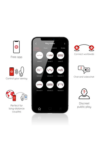 Vibratore Denver per coppie: app e controllo remoto