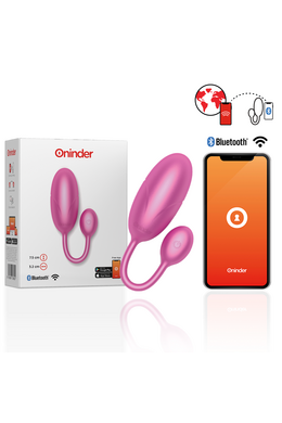 Discrete couple's vibrator with app control