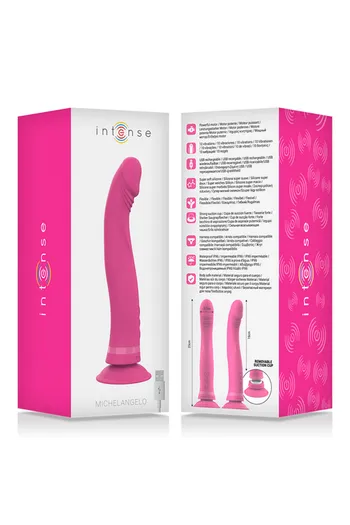 Intense™ Michelangelo - Vibrodoppia Densità con Ventosa Extra Forte