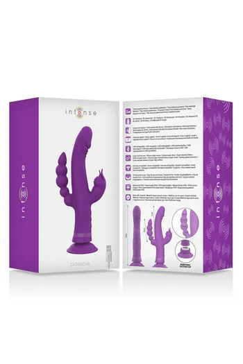 Intense™ Casanova - Vibratore Triplo Piacere con 3 Motori Indipendenti