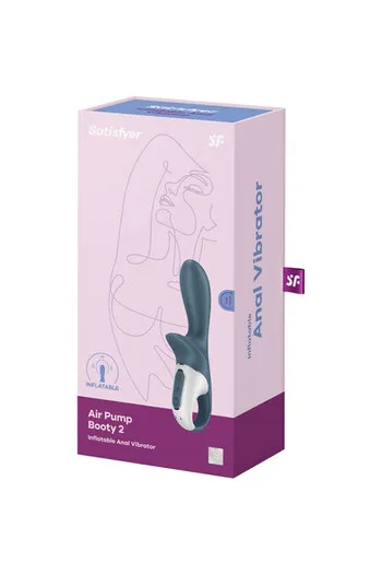 Satisfyer Booty 2: Inflatable Anal Vibrator - Powerful & Rechargeable