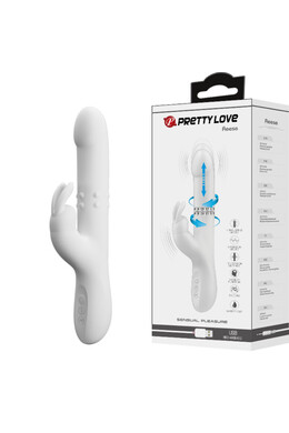 Pretty Love Rabbit Vibrator: Multi-Speed Vibration, Rotation & Thrusting