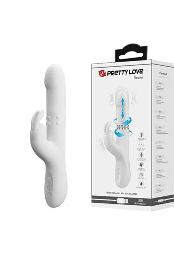Vibratore Coniglio Pretty Love: Vibrazione, Rotazione e Spinta per Orgasmi Multipli