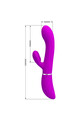 Pretty Love Clitoral Vibrator - Dual Stimulation & 12 Functions