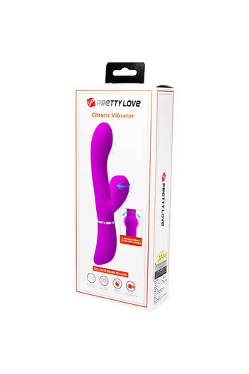 Pretty Love Clitoral Vibrator - Dual Stimulation & 12 Functions