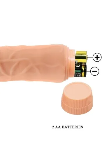 Realistic vibrating dildo with multiple speed vibrations