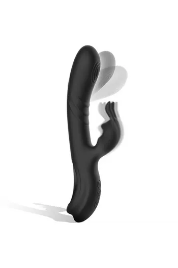 BLACK&SILVER™ Jamie: Dual Clitoral and G-Spot Stimulator for Intense Orgasms