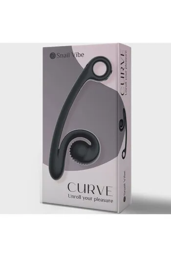 Snail Vibe Curve: Vibrazione Duale per Orgasmi Sincronizzati | Tecnologia Slide'n'Roll