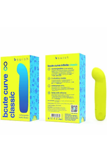 Bcute Curve Infinity Classic: G-Spot and Clitoral Stimulator for Ultimate Pleasure