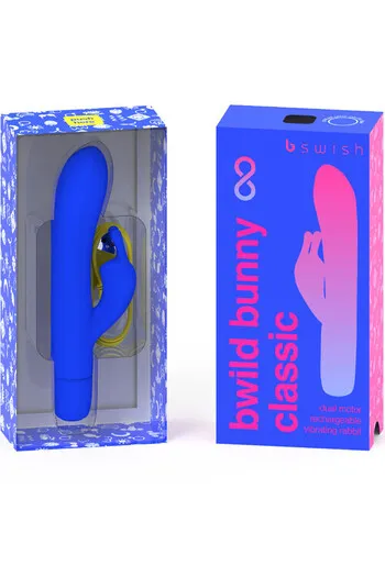 Bwild Bunny Infinite Classic: Infinite Pleasure with 8 Intensities & Curved Design