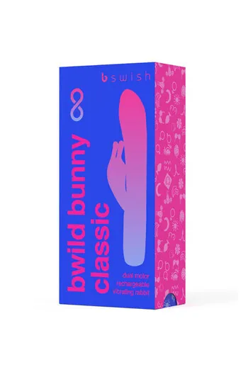Bwild Bunny Infinite Classic: Infinite Pleasure with 8 Intensities & Curved Design