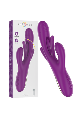 APOLO by INTENSE: Female Masturbator with 3 Motors & Oscillating Tongue