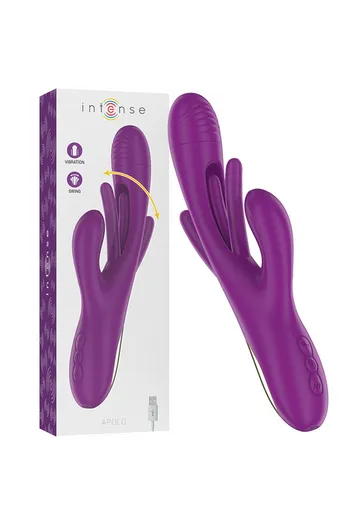APOLO by INTENSE: Female Masturbator with 3 Motors & Oscillating Tongue
