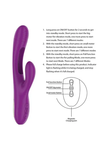 APOLO by INTENSE: Female Masturbator with 3 Motors & Oscillating Tongue
