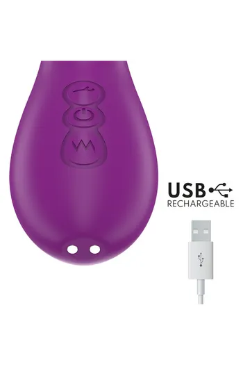 APOLO by INTENSE: Female Masturbator with 3 Motors & Oscillating Tongue