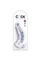King Cock Clear: Transparent Realistic Dildo for Ultimate Sensory Experience