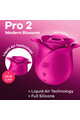 Satisfyer Pro 2 Modern Blossom: Pressure Wave Vibrator for Intense Pleasure
