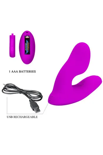 Giocattolo per Donne con Doppio Motore - Stimolazione G-Spot e Clitoride