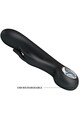 Rechargeable Rabbit Vibrator - Dual Stimulation for Clitoris and G-Spot | Pretty Love