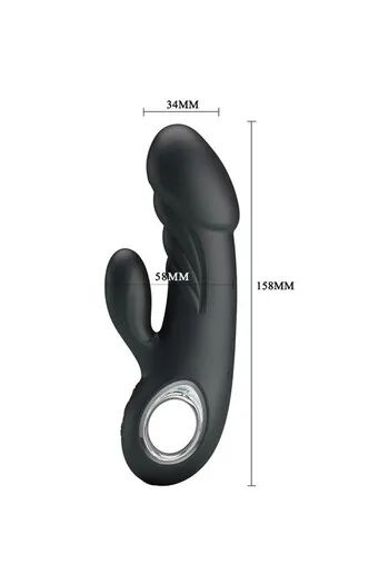 G-Spot and Clitoral Vibrator | 7 Vibration Modes | USB Rechargeable | Pretty Love