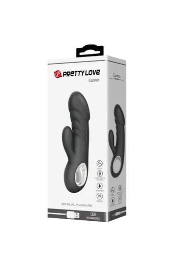 G-Spot and Clitoral Vibrator | 7 Vibration Modes | USB Rechargeable | Pretty Love