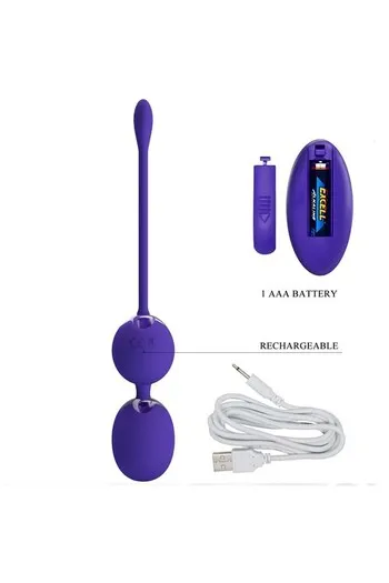 Remote Control Vibrating Balls - 12 Functions for Intimate Pleasure & Health