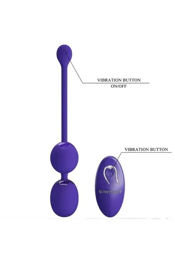 Balle Vibranti con Telecomando - 12 Funzioni per Piacere e Salute Intima