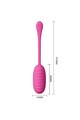 Huevo Vibrador: Piacere Senza Mani con 12 Modalità e App Controllo