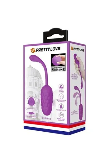 Ultra Soft Silicone Vibrating Egg with 12 Functions | Perfecto