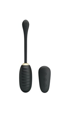 DOREEN - Black Egg Vibrator with Remote Control | Pretty Love