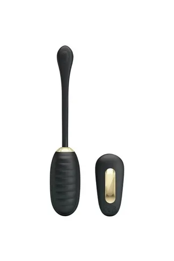 DOREEN - Black Egg Vibrator with Remote Control | Pretty Love