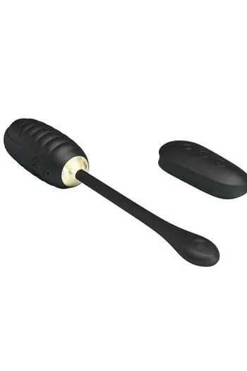 DOREEN - Black Egg Vibrator with Remote Control | Pretty Love