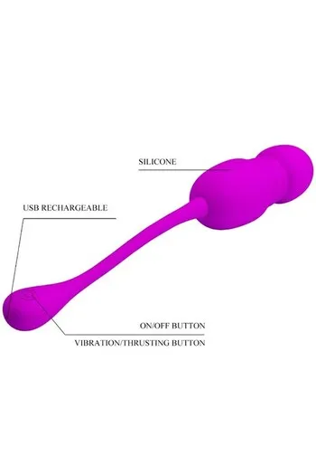 Love Egg: 12 Vibrations & 12 Thrust Modes for Unlimited Pleasure