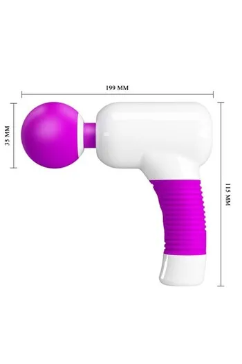 Rechargeable 7-Function Massager - Intense Vibrations