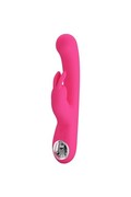 G-Spot Rabbit Vibrator with Curved Shaft - Dual Pleasure for Couples