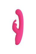 Vibratore Rabbit con Curva G-Spot - Doppio Piacere per Coppie