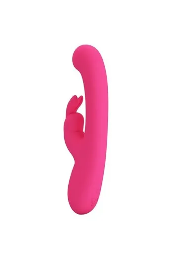 G-Spot Rabbit Vibrator with Curved Shaft - Dual Pleasure for Couples