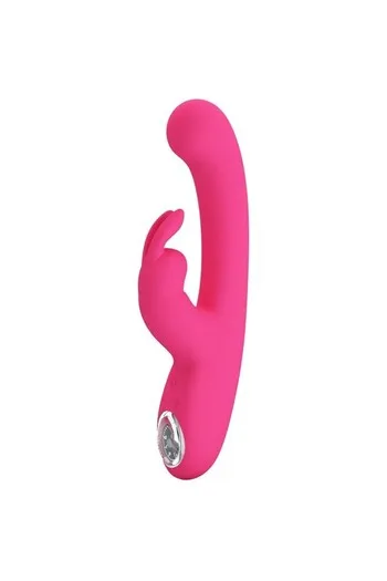G-Spot Rabbit Vibrator with Curved Shaft - Dual Pleasure for Couples