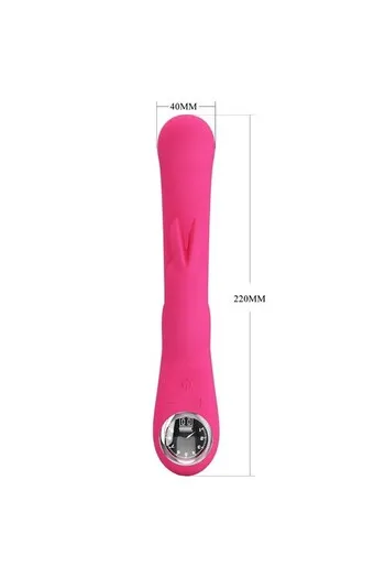 G-Spot Rabbit Vibrator with Curved Shaft - Dual Pleasure for Couples