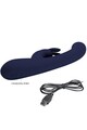 Vibratore Rabbit con Curva G-Spot: Piacere Doppio e Intenso per Coppie