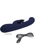 Vibratore Rabbit con Curva G-Spot: Piacere Doppio e Intenso per Coppie