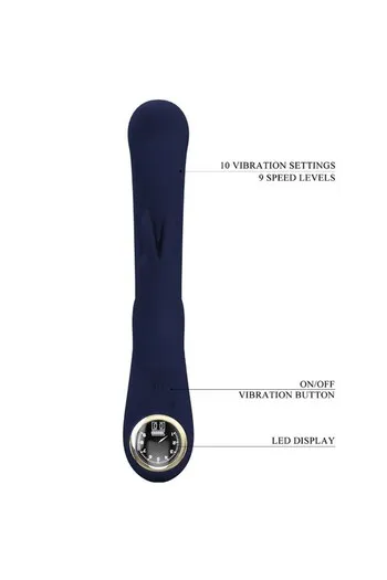 Vibratore Rabbit con Curva G-Spot: Piacere Doppio e Intenso per Coppie
